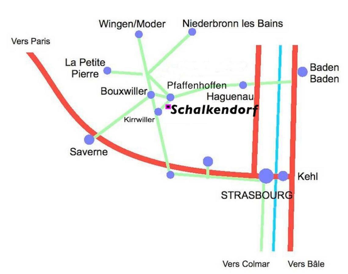 Le Gite Des Ecureuils Schalkendorf Ngoại thất bức ảnh